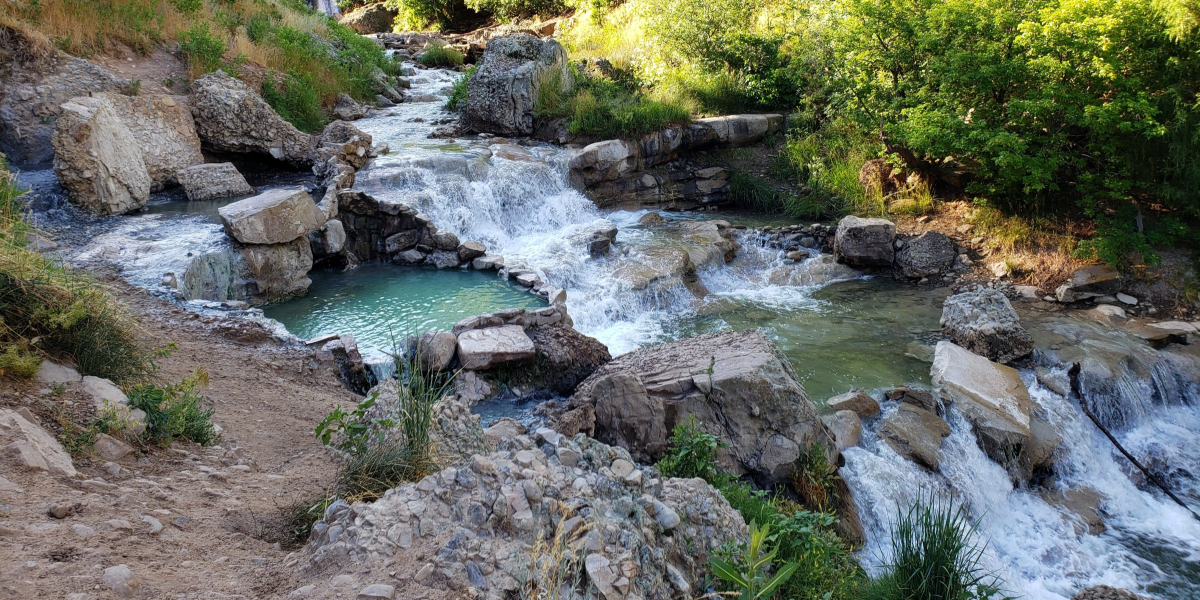 Hike and Soak at the Diamond Fork (Fifth Water) Hot Springs Trail