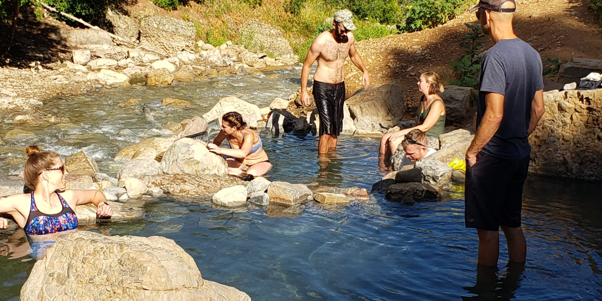 Hike and Soak at the Diamond Head (Fifth Water) Hot Springs Trail