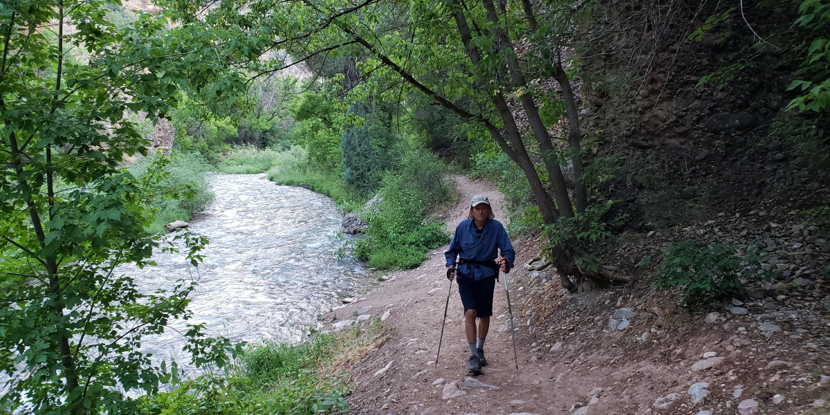 Hike and Soak at the Diamond Head (Fifth Water) Hot Springs Trail